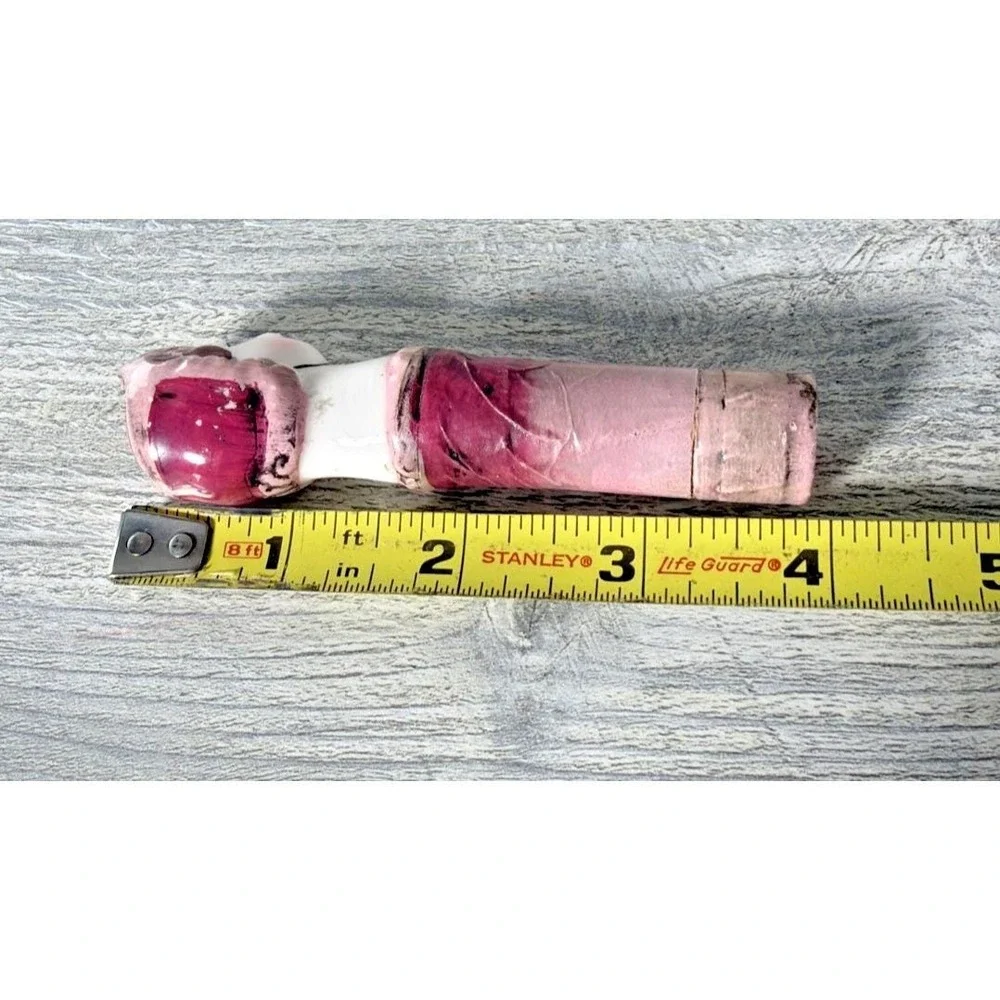 Vtg 60's Gemma Taccogna Style Paper Mache Porcelain Doll Lipstick Holder Mexico